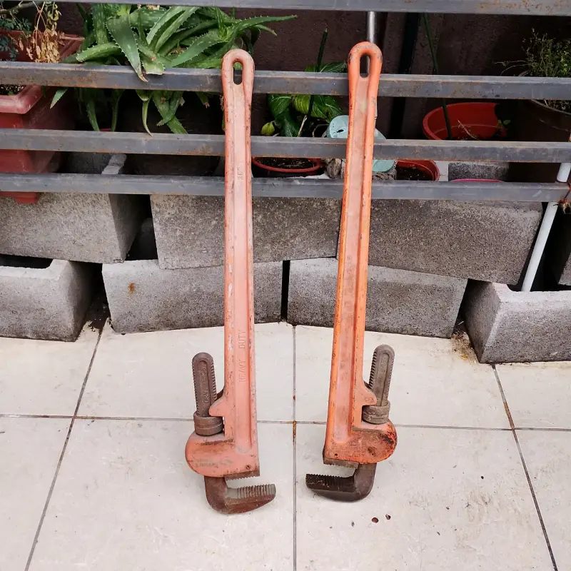 Juego de llaves de tubo y cadenas para mecánica - 3