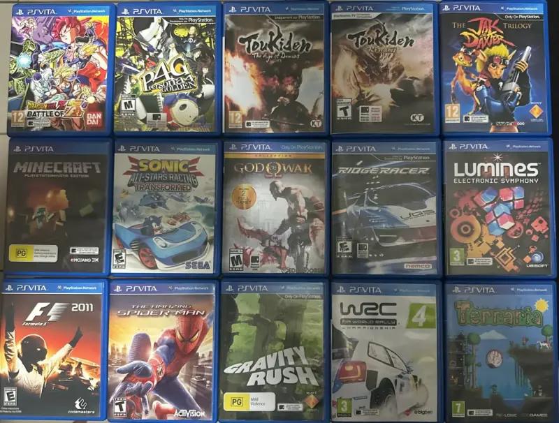 Colección de Juegos PS Vita Varios Títulos