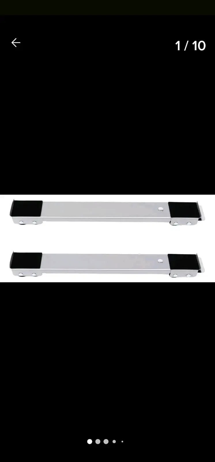 Base ajustable para lavadora de acero inoxidable - 5