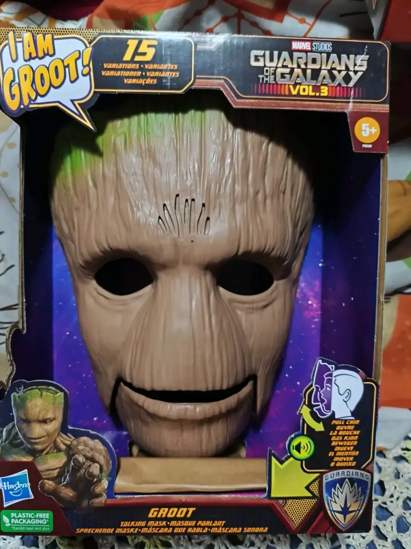 Máscara parlante de Groot Guardians of the Galaxy