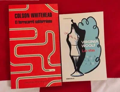 Libros 'El Ferrocarril Subterráneo' y 'Las Olas' - miniatura 1