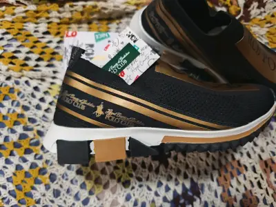 Zapatillas negras RCB Polo Club casuales - miniatura 2