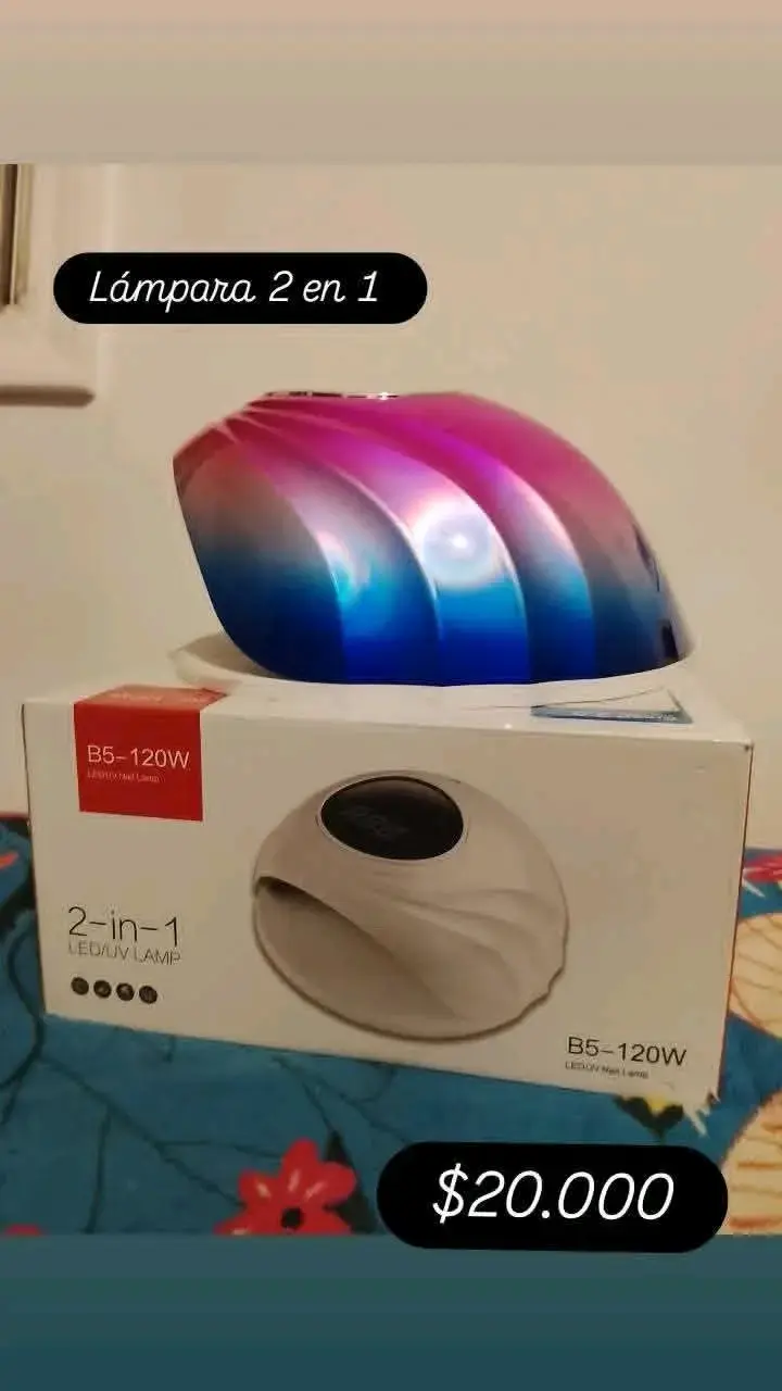 Lámpara LED/UV 2 en 1 B5-120W