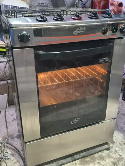 Cocina a gas Fensa con horno incorporado - miniatura 2