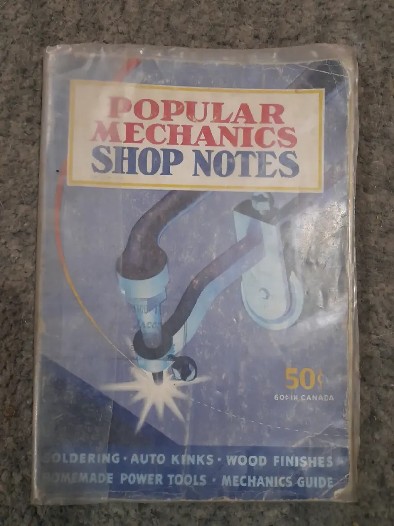 Libro Popular Mechanics Shop Notes 1942 - 1