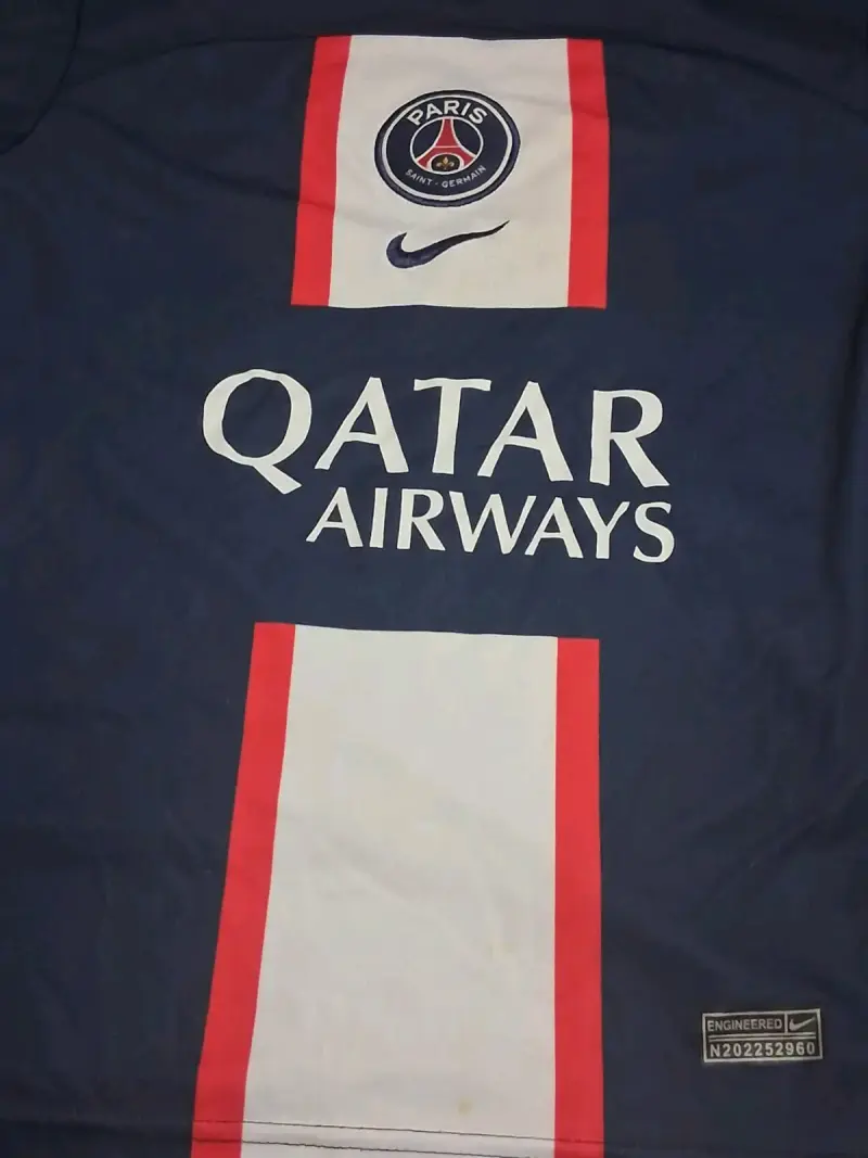Camiseta PSG Nike 2022 Azul Oficial