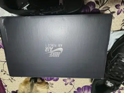 Zapatillas Nike Air Force 1 negras para hombre - miniatura 3