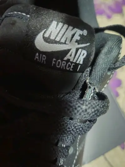 Zapatillas Nike Air Force 1 negras para hombre - miniatura 6