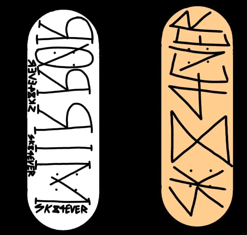Tablas de Fingerboard SK84EVER - 3