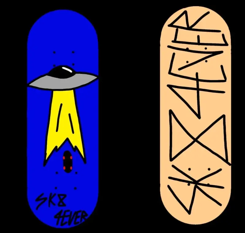 Tablas de Fingerboard SK84EVER - 4