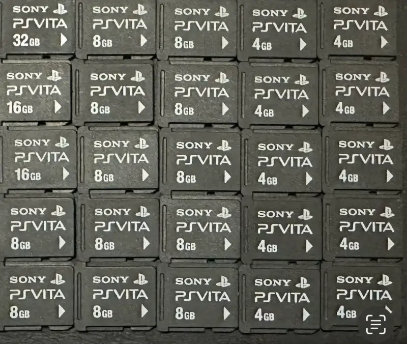 Tarjetas de Memoria Sony PS Vita