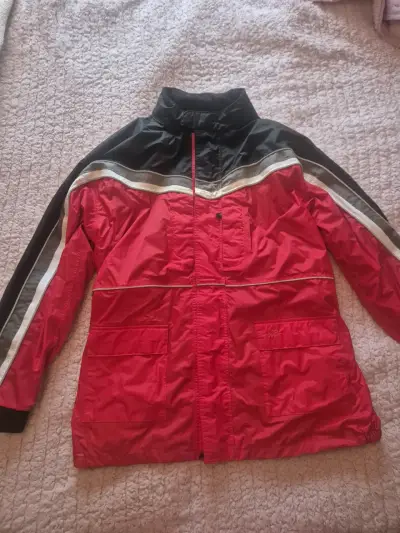 Chaqueta impermeable Tour Master Elite roja - miniatura 1