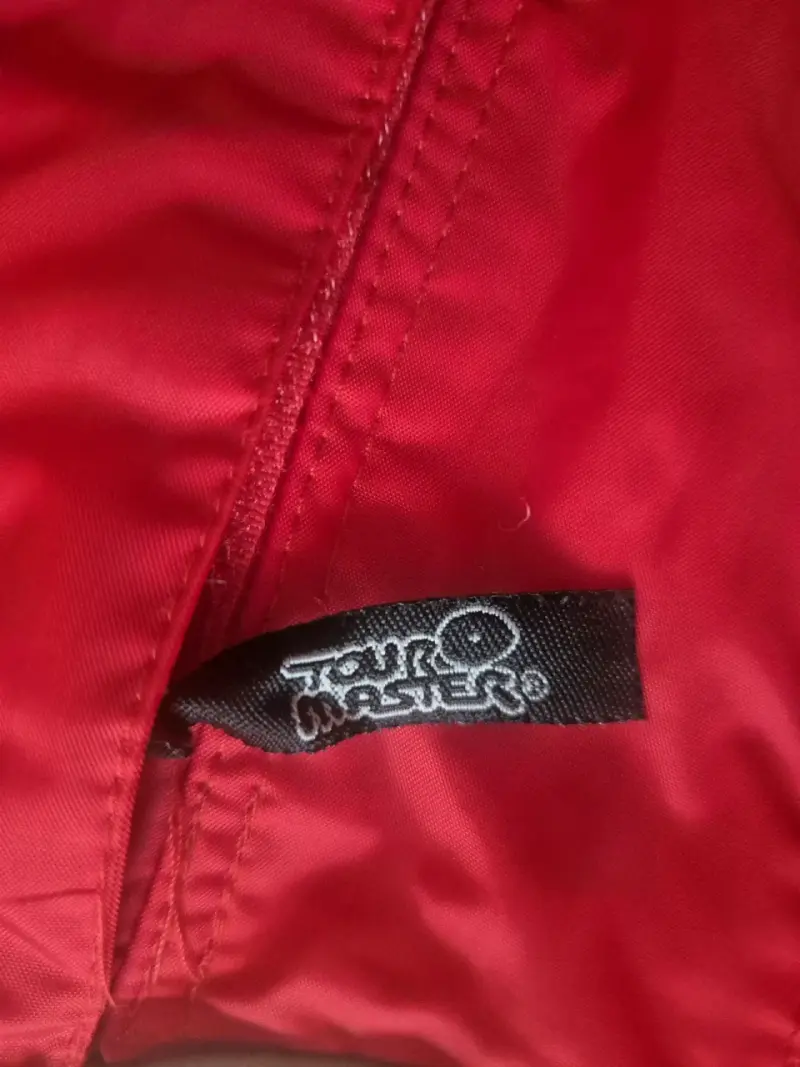 Chaqueta impermeable Tour Master Elite roja - 4
