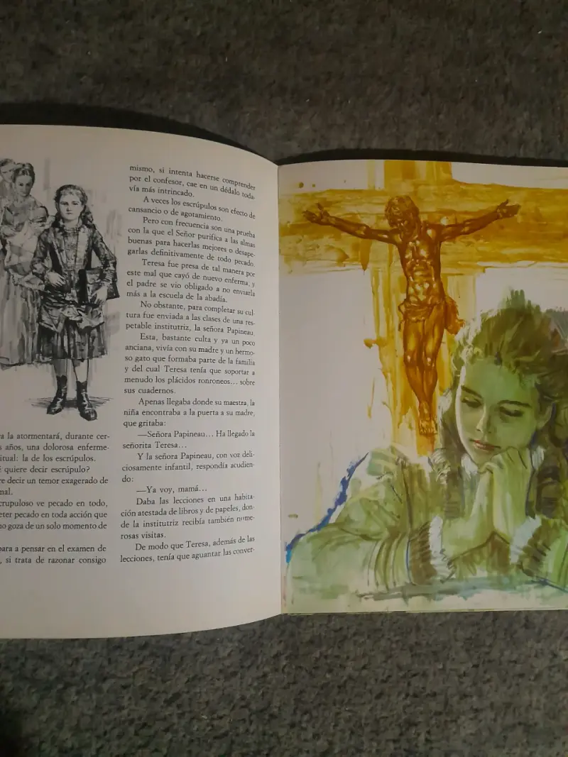 Libro 'Como Una Pequeña Flor' de Santa Teresita - 3
