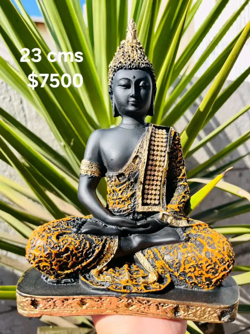 Estatuilla de Buda decorativa 23 cm - 4