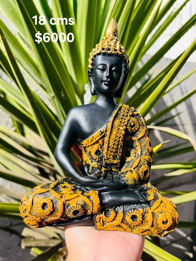 Estatuilla de Buda decorativa 23 cm - 5