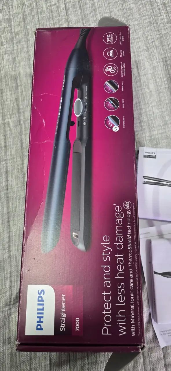 Plancha de Pelo Philips Serie 7000 con Iones - 3