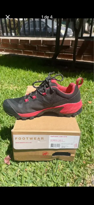 Zapatillas de trekking Mammut Sapuen Low GTX para mujer - miniatura 1