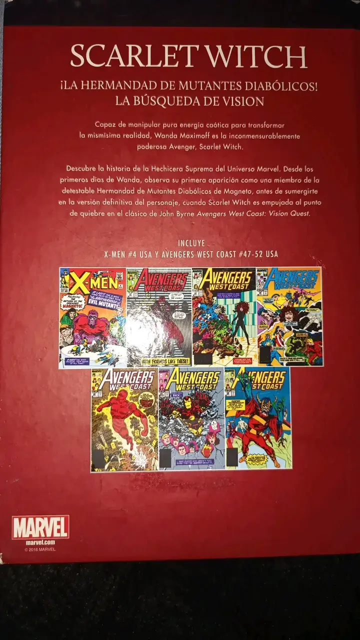 Comic Marvel Scarlet Witch, Héroes Más Poderosos - 4