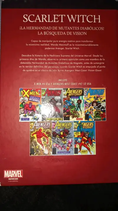 Comic Marvel Scarlet Witch, Héroes Más Poderosos - miniatura 4