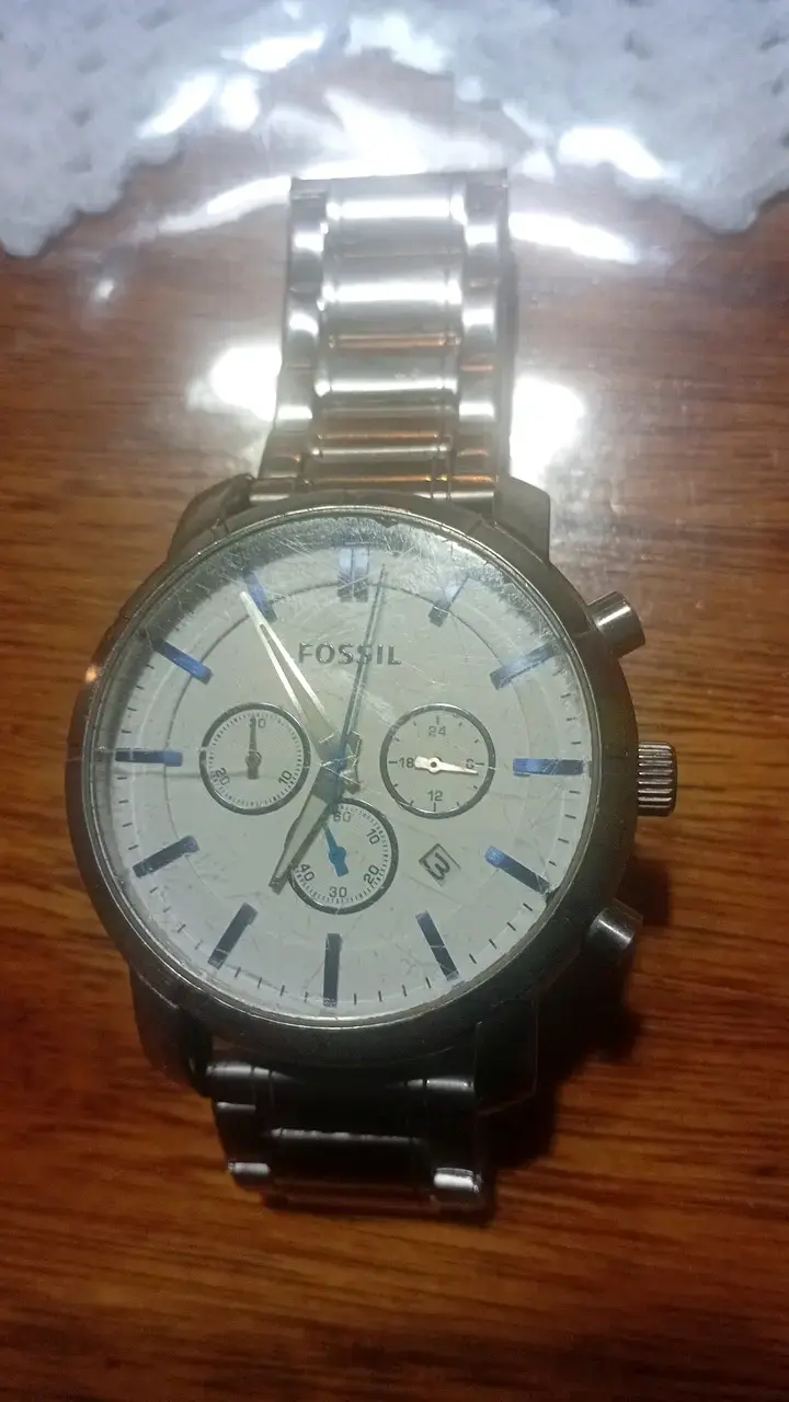 Reloj Fossil cronógrafo de acero inoxidable