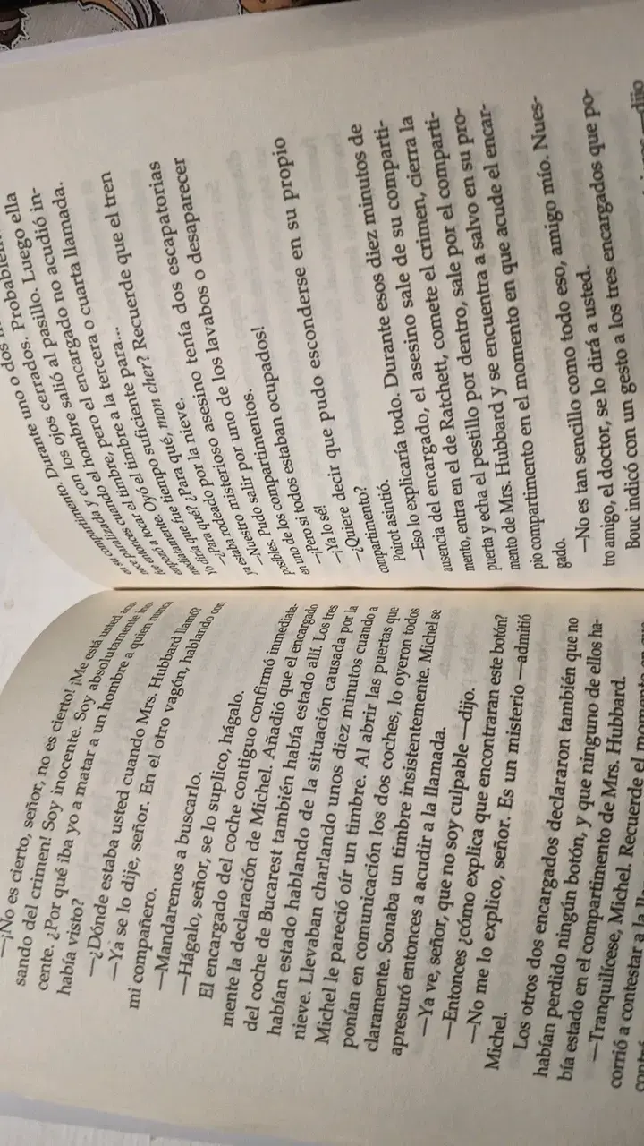 Libro Asesinato el Orient Express Agatha Christie - 3