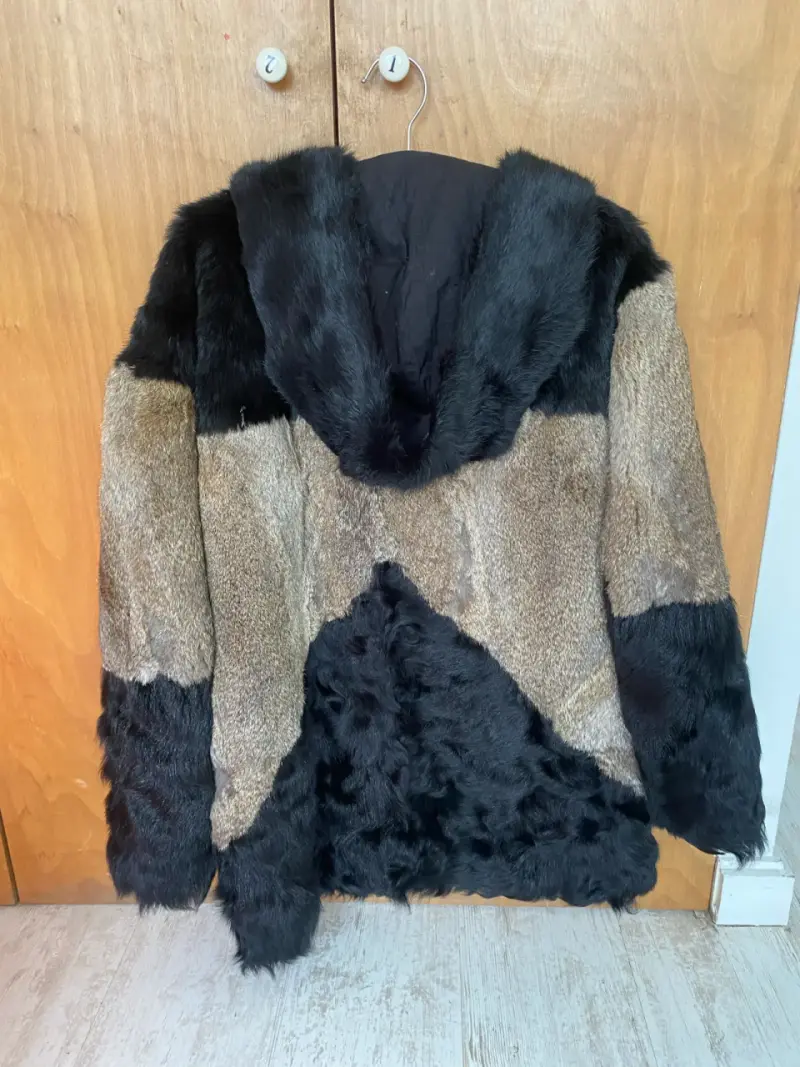 Abrigo Chaqueta de Piel Maje Original (Talla 38 / - 3