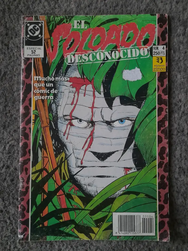 Cómic El Soldado Desconocido Número 4 DC Comics - 1