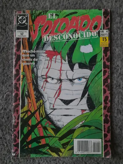 Cómic El Soldado Desconocido Número 4 DC Comics - miniatura 1