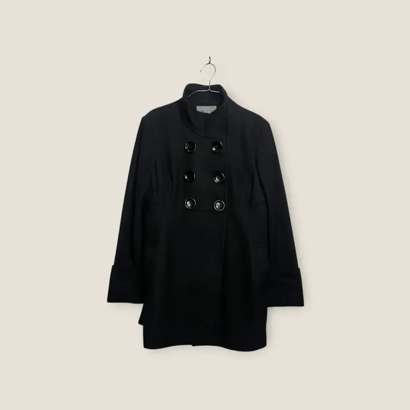 Abrigo negro Browley - 60% Lana - Talla M - 5