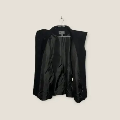Abrigo negro Browley - 60% Lana - Talla M - miniatura 6