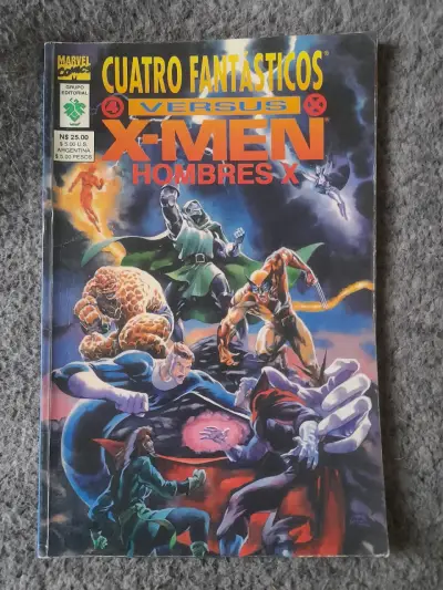 Cómic Cuatro Fantásticos vs X-Men Edición Especial - miniatura 1