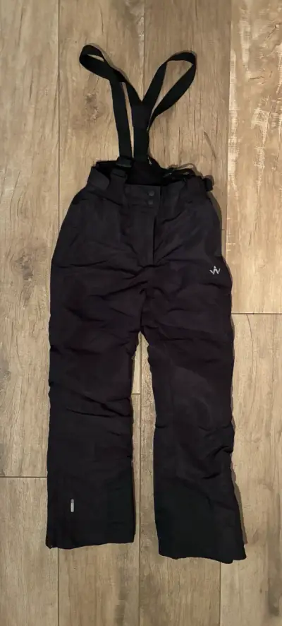 Pantalones de nieve para niños Wanabee negros - miniatura 1