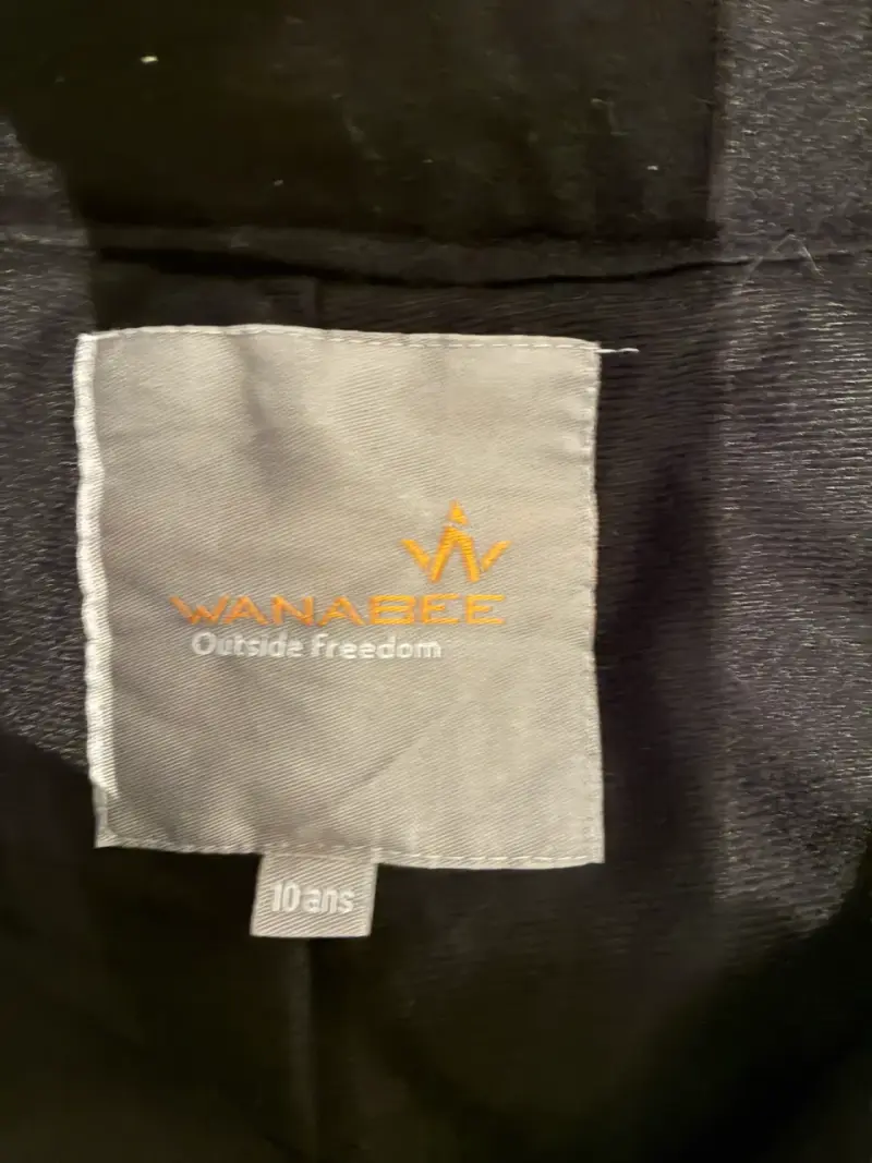 Pantalones de nieve para niños Wanabee negros - 2