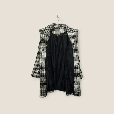 Abrigo pata de gallo Bitten -30% lana – Talla M - miniatura 6