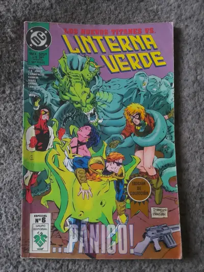 Cómic Los Nuevos Titanes vs Linterna Verde - miniatura 1