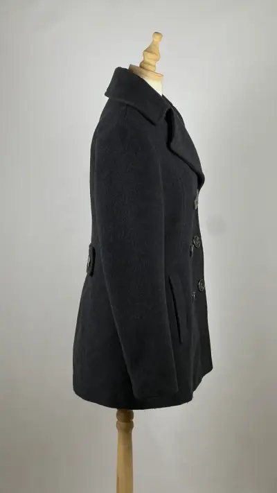 Abrigo gris Kenneth Cole - 60% Lana - Talla s/m - miniatura 3