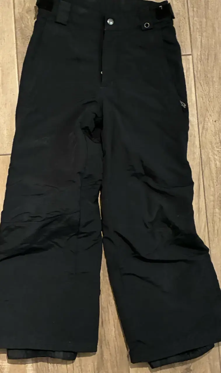 Pantalones de nieve negros Obermeyer para niños - 1