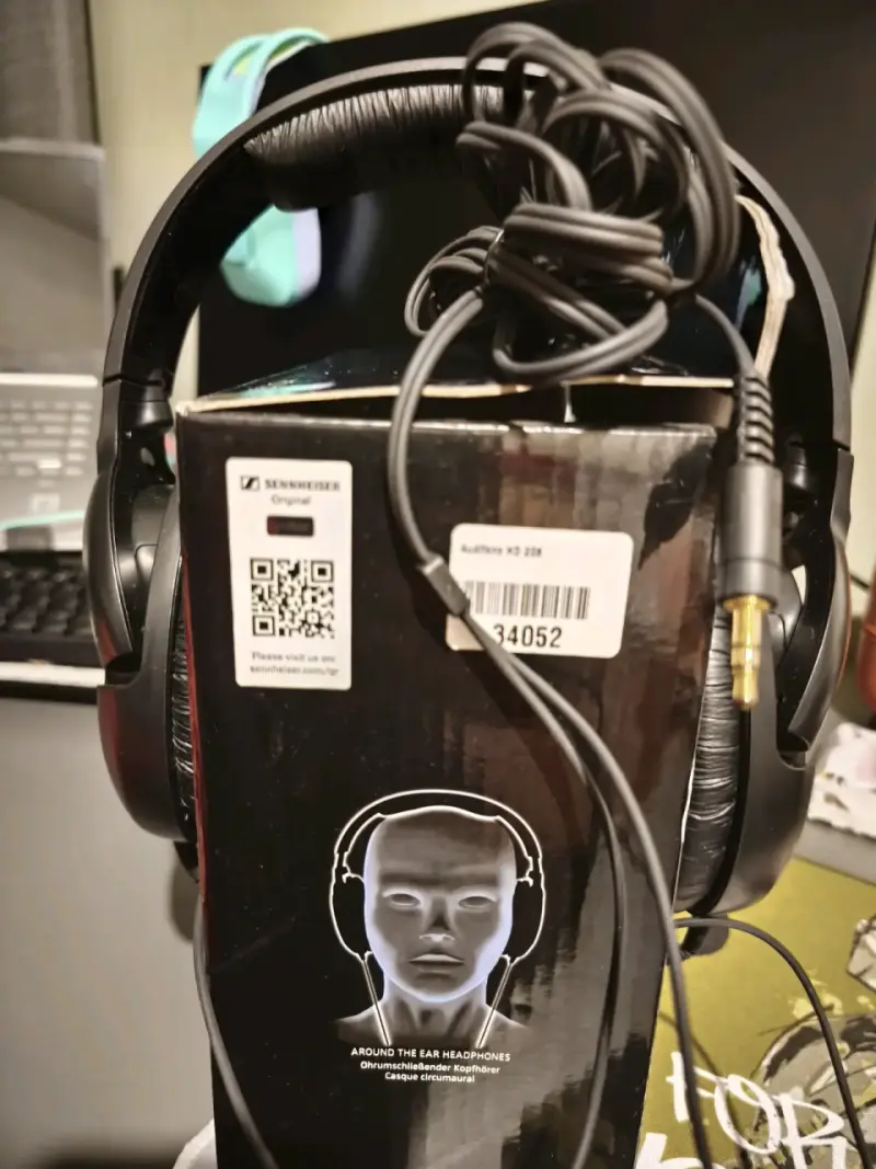 Audífonos Sennheiser HD 206 con sonido potente - 2