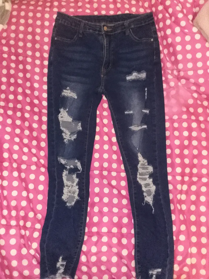 Jeans rasgados para mujer estilo casual