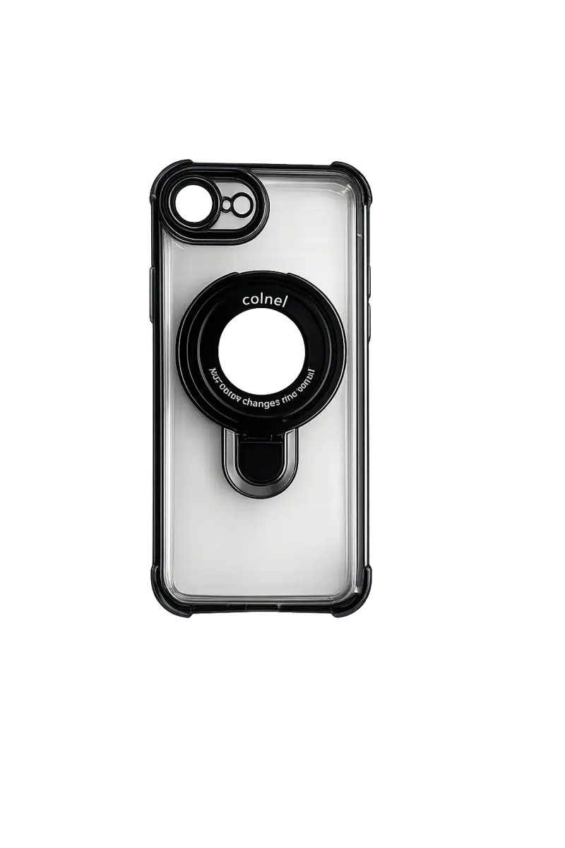 Carcasa protectora para iPhone 16E  con soporte - 3