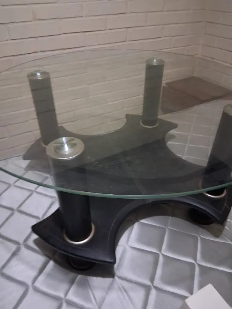 Mesa de centro de vidrio - 4