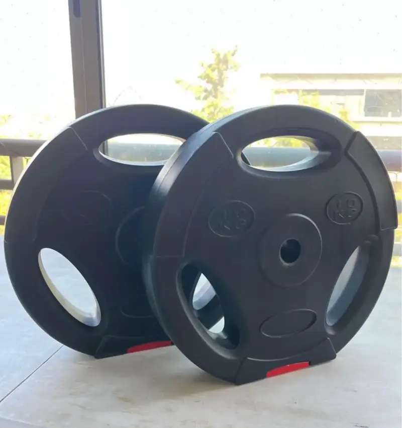 Discos de pesas 10 kg para entrenamiento - 1