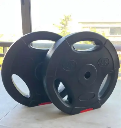 Discos de pesas 10 kg para entrenamiento - miniatura 1
