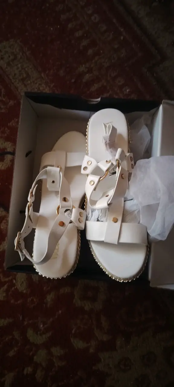 Sandalias blancas Massimo Dutti n38 para mujer - 2