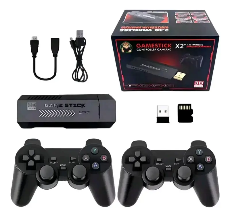 Consola Game Stick Lite con 2 Controles Inalámbricos - 1
