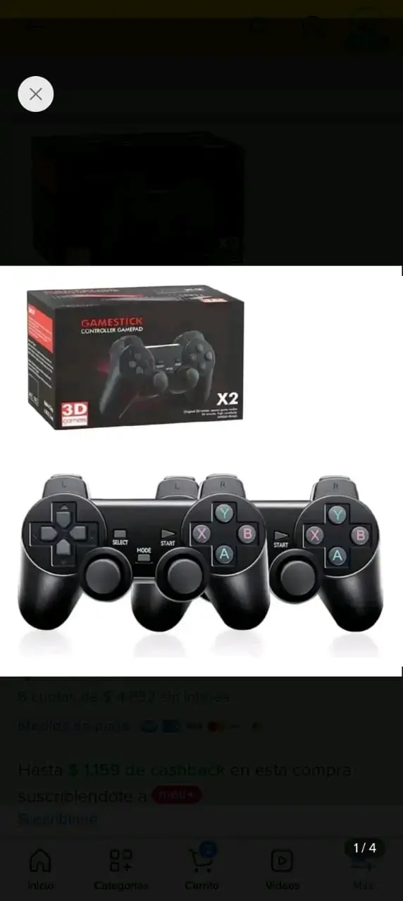 Consola Game Stick Lite con 2 Controles Inalámbricos - 2