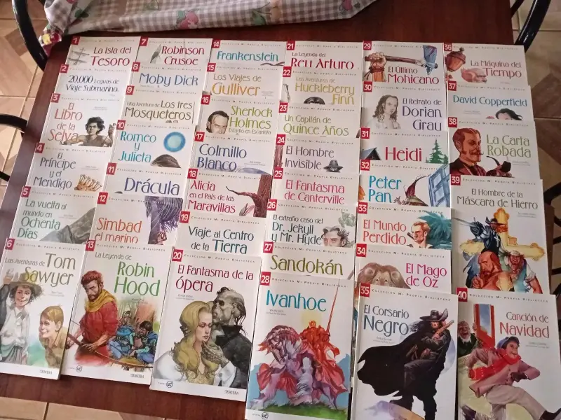 Colección de libros clásicos