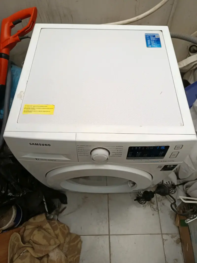 Lavadora secadora Samsung EcoBubble 8.5kg - 2