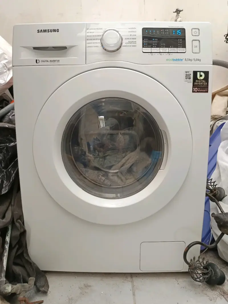 Lavadora secadora Samsung EcoBubble 8.5kg - 3